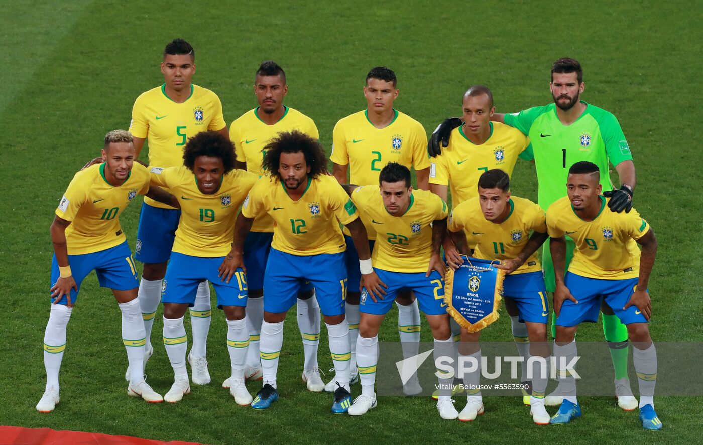 Russia World Cup Serbia - Brazil