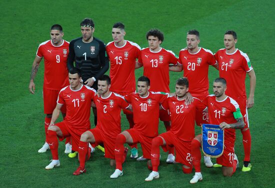 Russia World Cup Serbia - Brazil