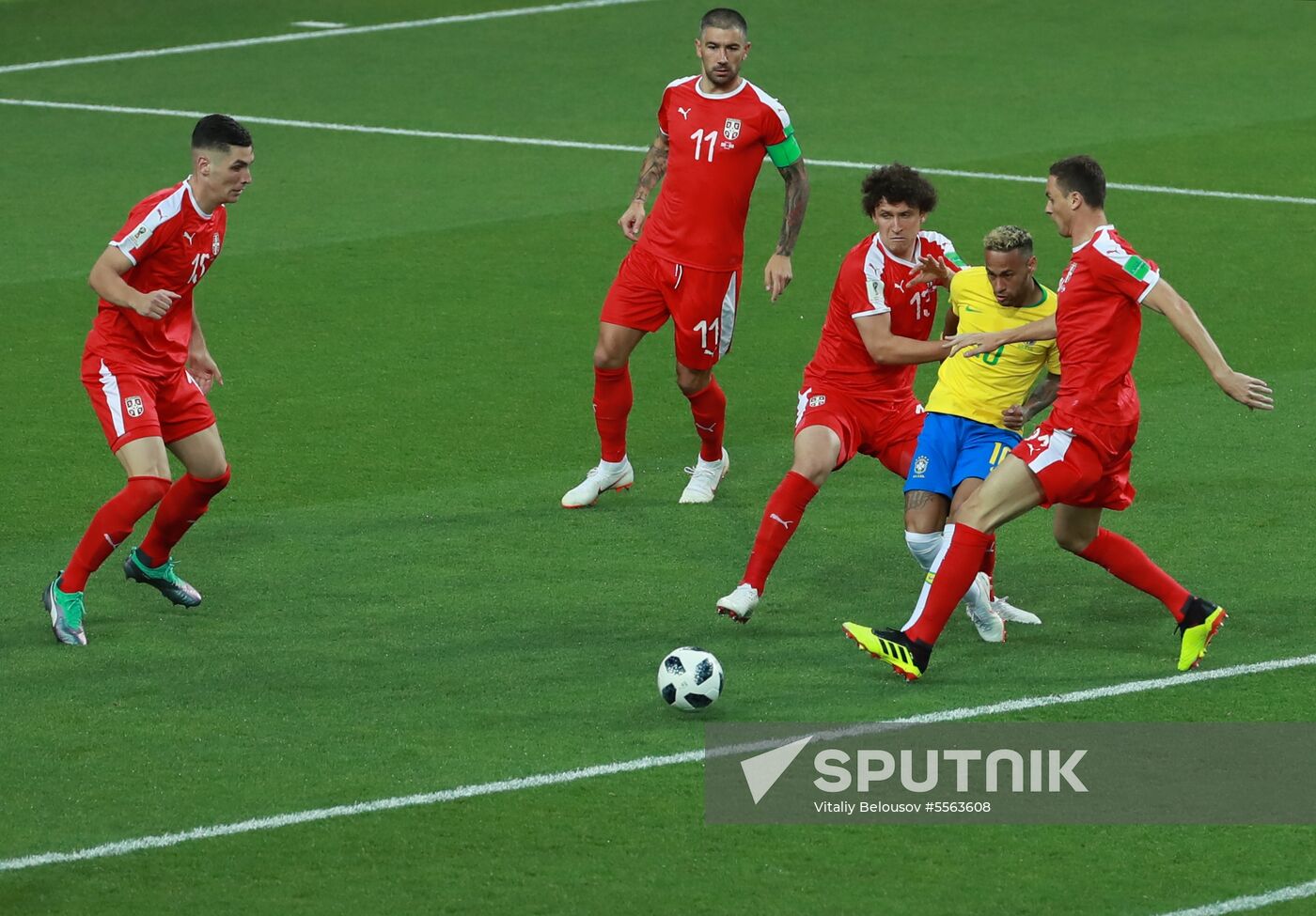 Russia World Cup Serbia - Brazil