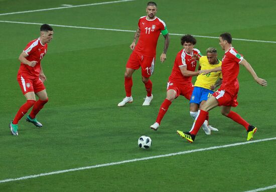 Russia World Cup Serbia - Brazil