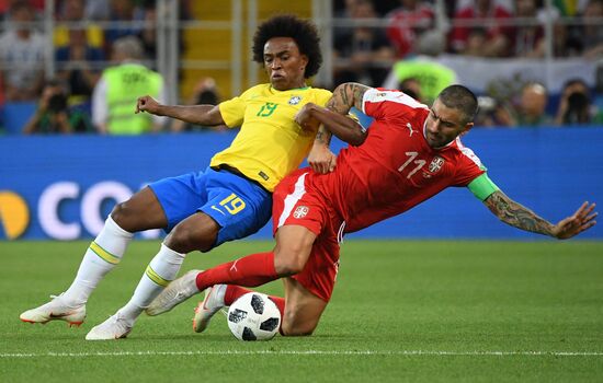 Russia World Cup Serbia - Brazil