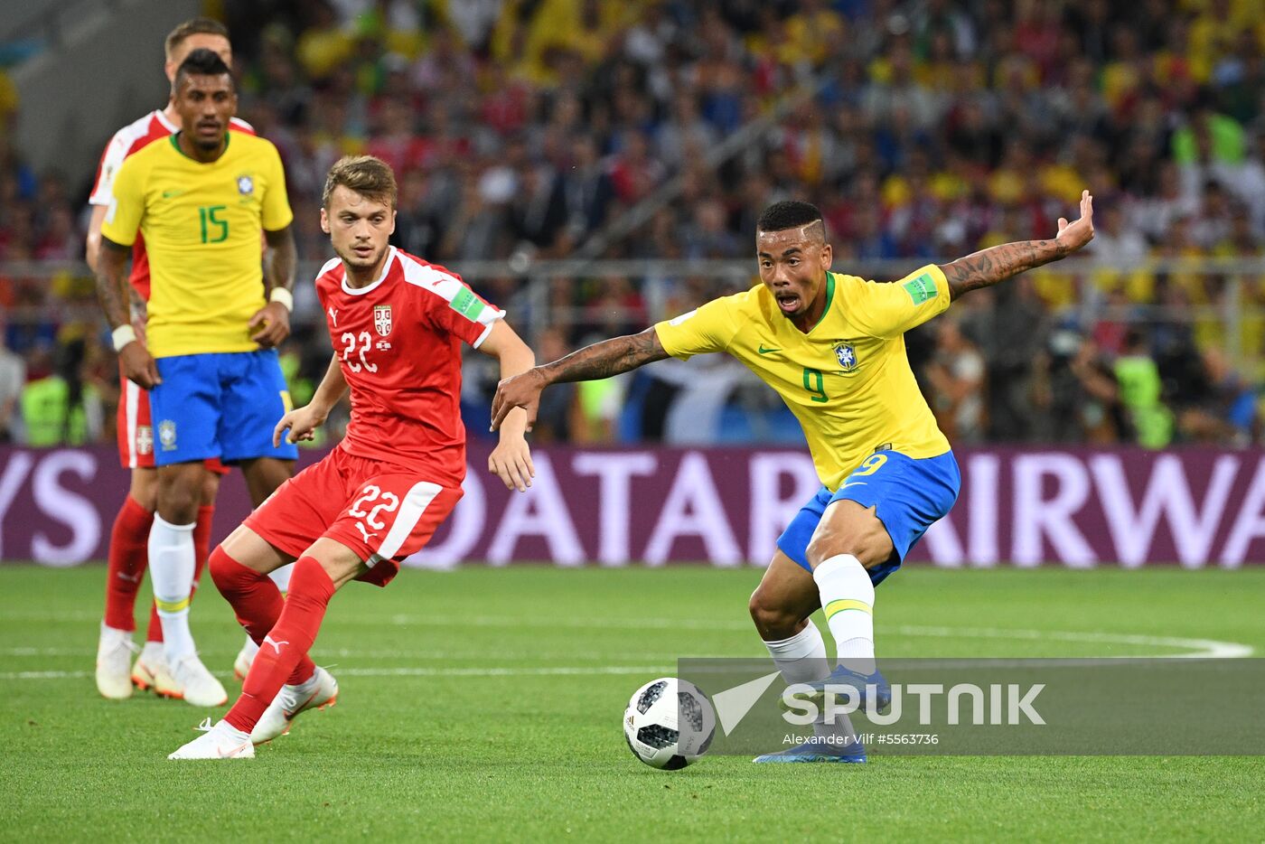 Russia World Cup Serbia - Brazil