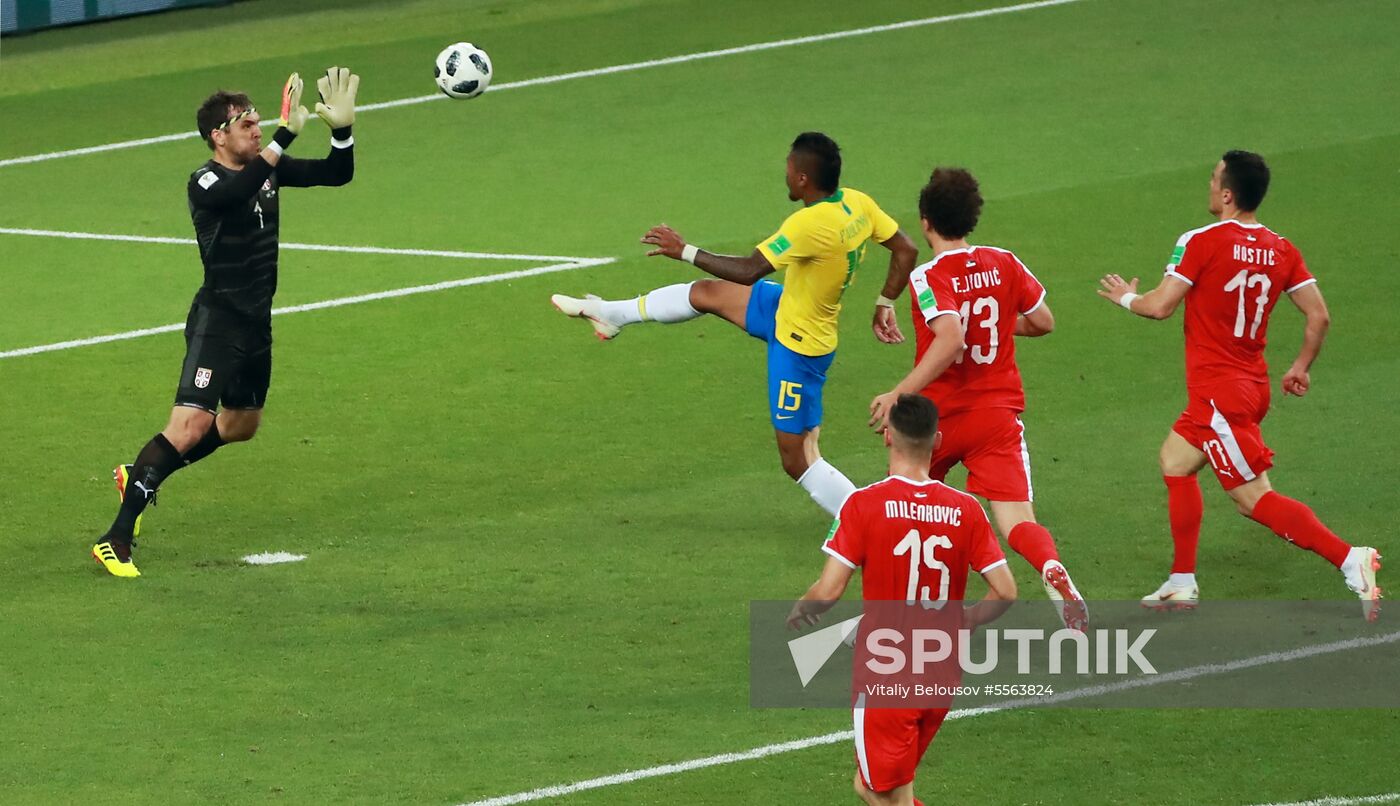 Russia World Cup Serbia - Brazil