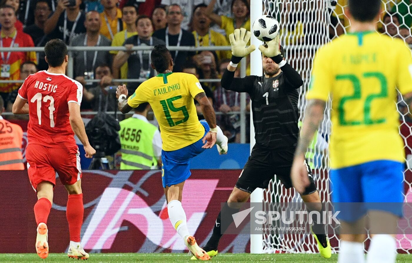 Russia World Cup Serbia - Brazil