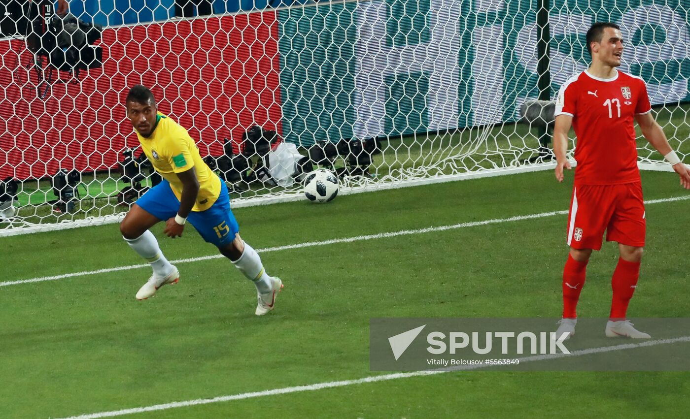 Russia World Cup Serbia - Brazil