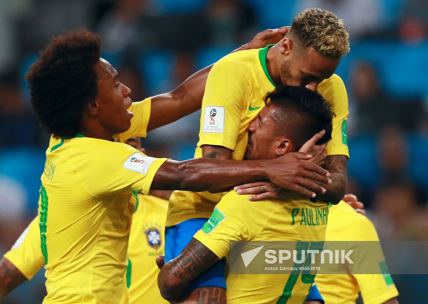 Russia World Cup Serbia - Brazil