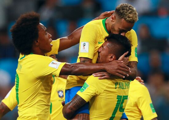 Russia World Cup Serbia - Brazil