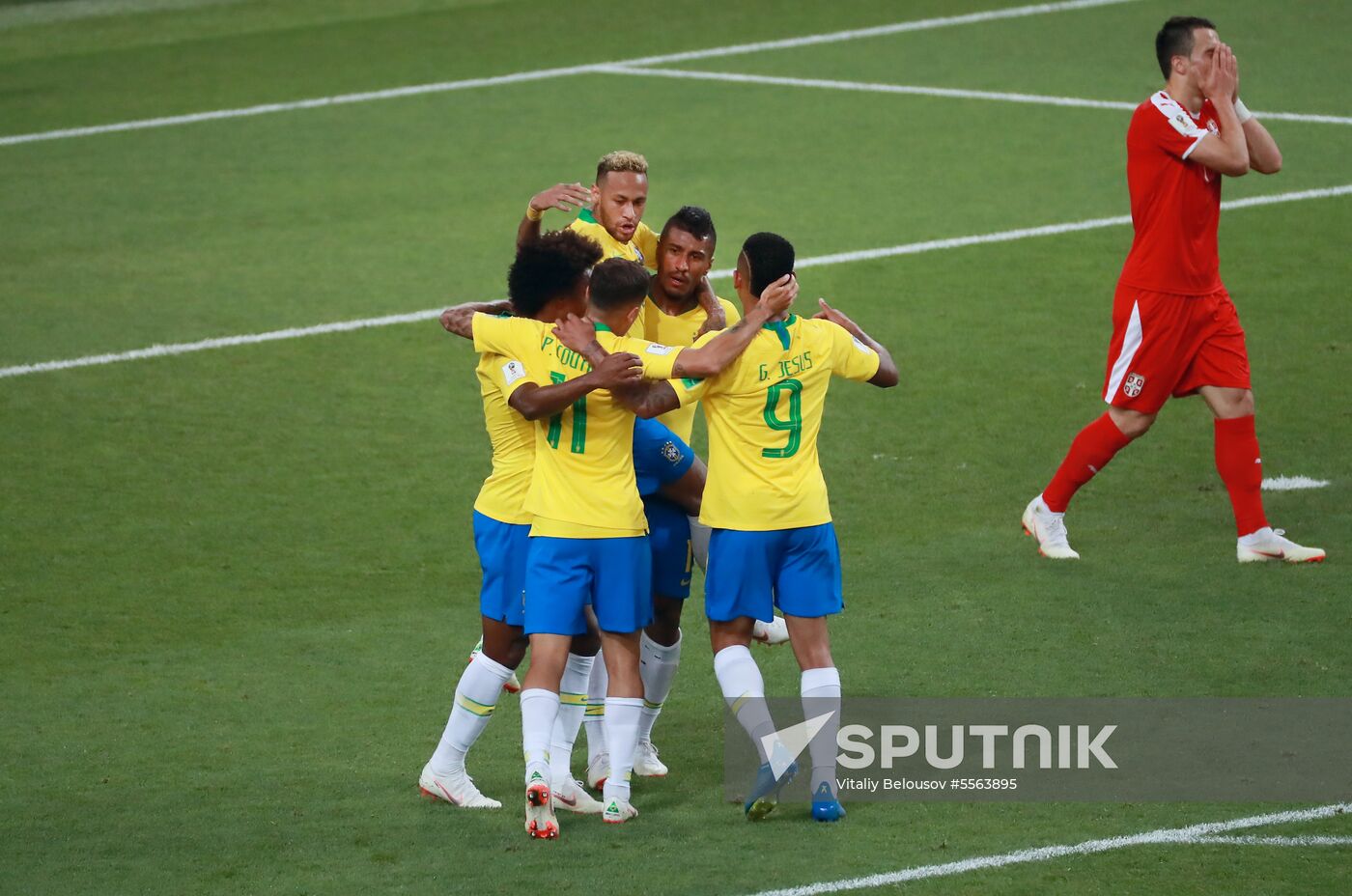 Russia World Cup Serbia - Brazil