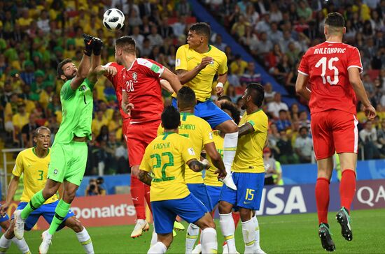 Russia World Cup Serbia - Brazil