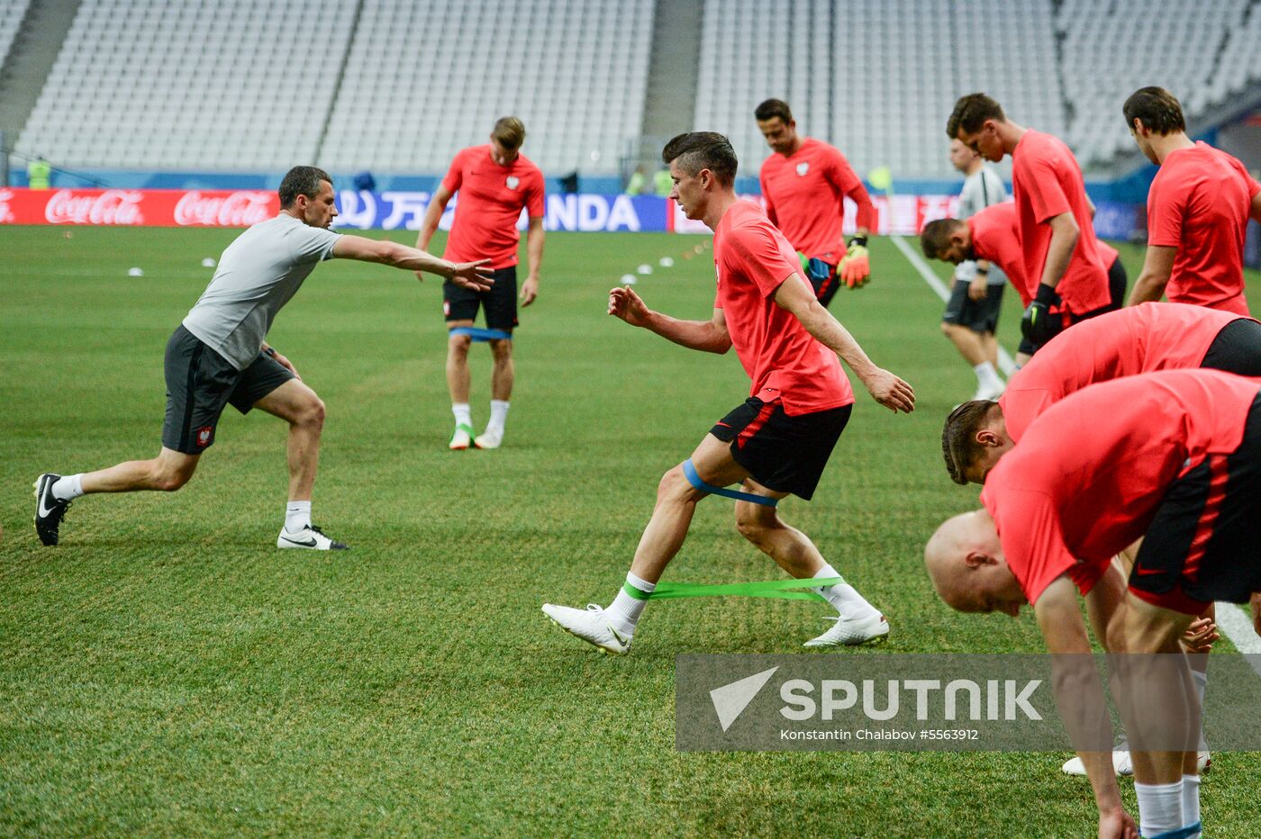 Russia World Cup Poland Training