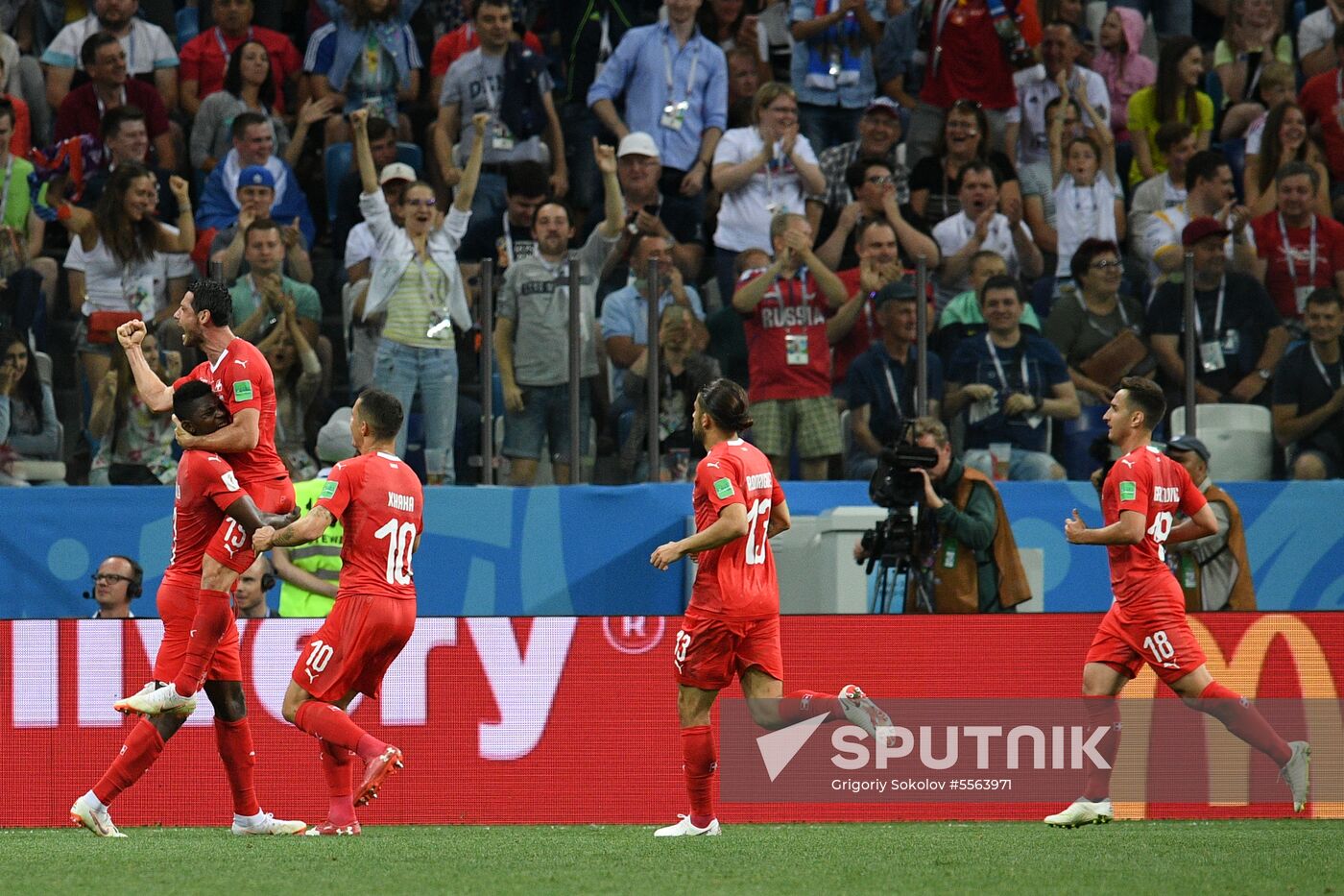 Russia World Cup Switzerland - Costa Rica