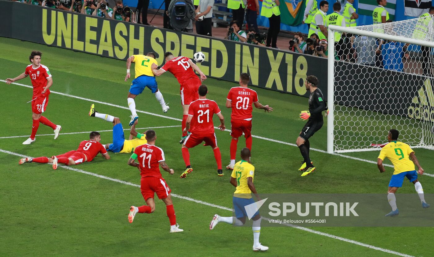 Russia World Cup Serbia - Brazil