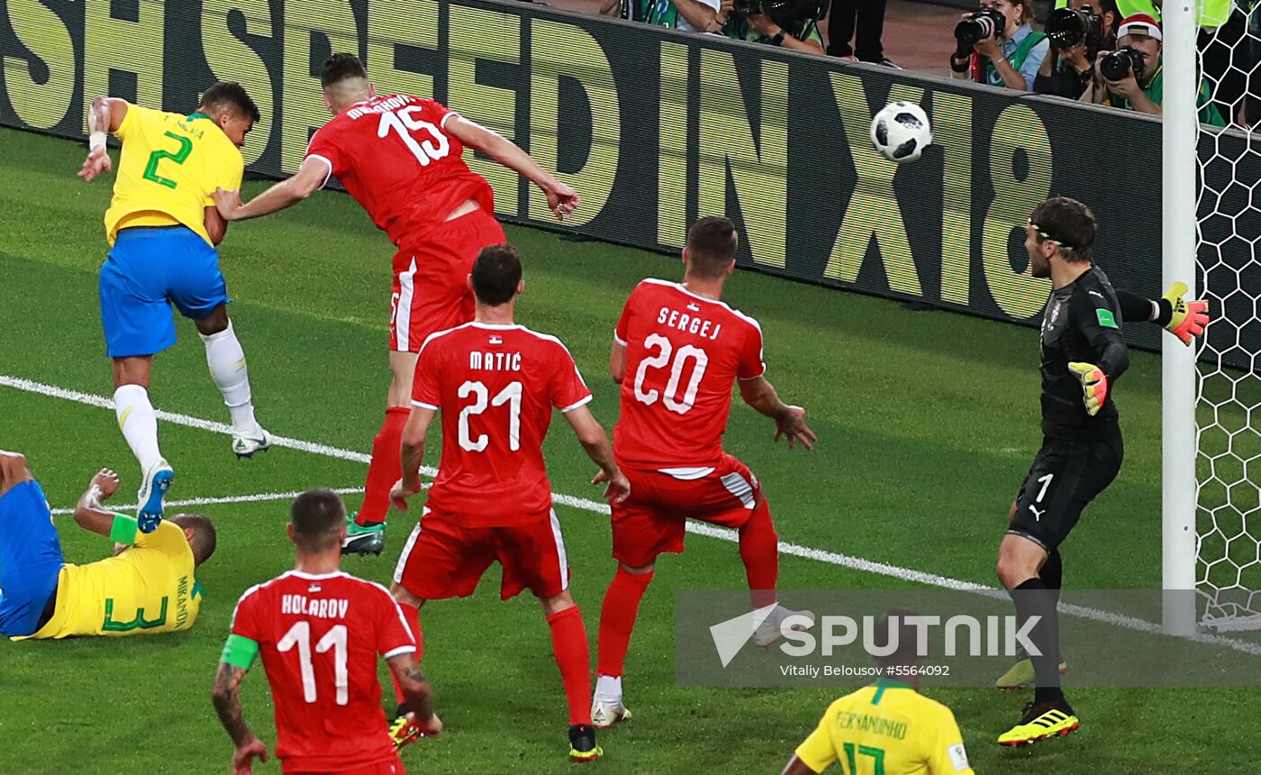 Russia World Cup Serbia - Brazil