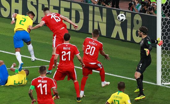 Russia World Cup Serbia - Brazil
