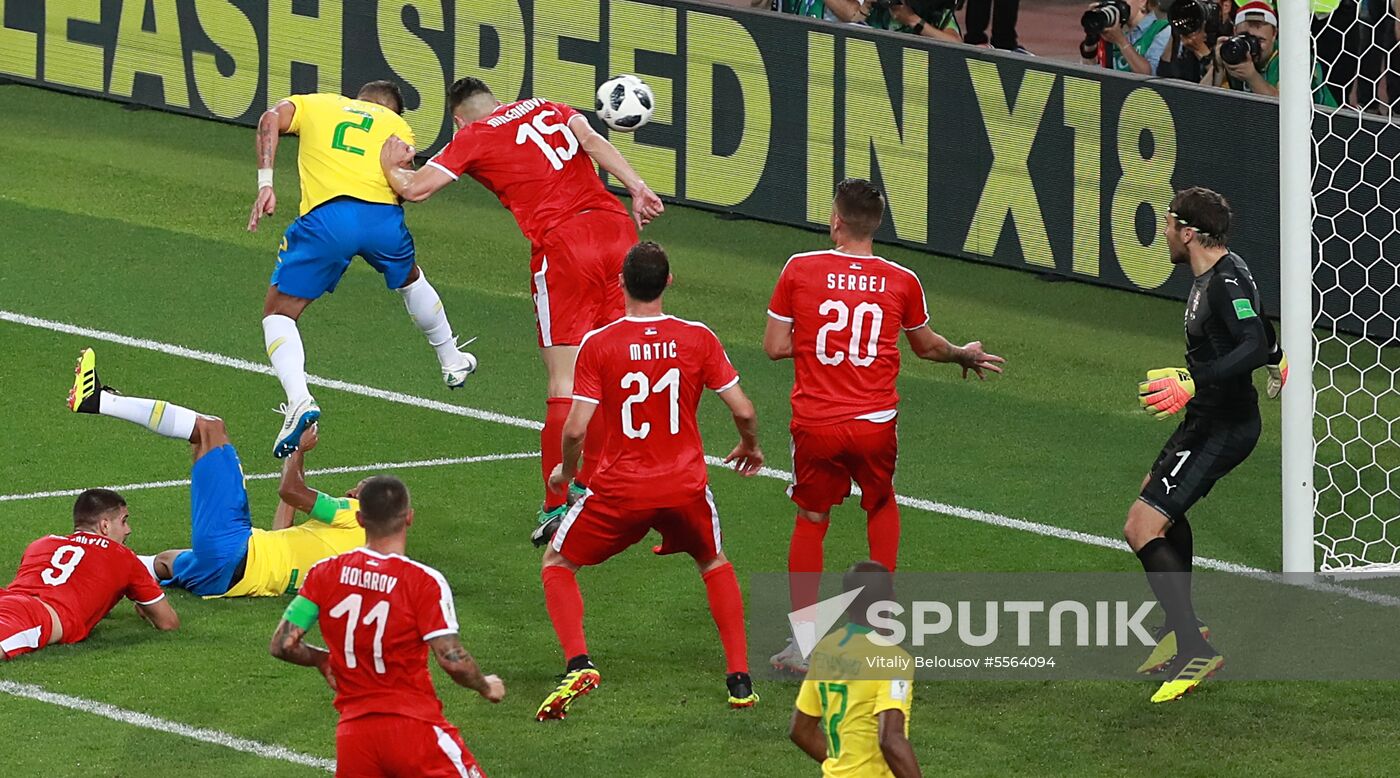 Russia World Cup Serbia - Brazil