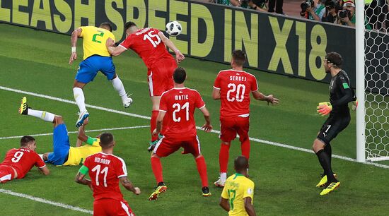 Russia World Cup Serbia - Brazil