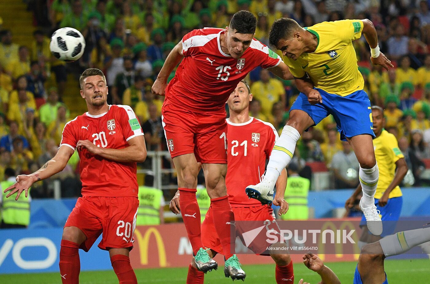 Russia World Cup Serbia - Brazil