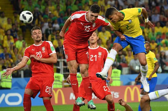Russia World Cup Serbia - Brazil