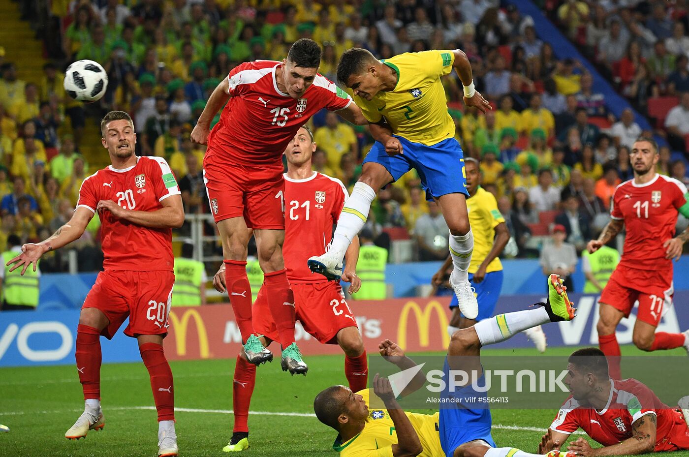 Russia World Cup Serbia - Brazil