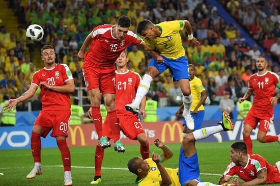 Russia World Cup Serbia - Brazil