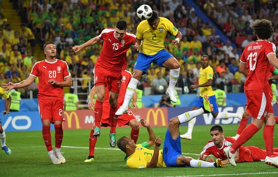 Russia World Cup Serbia - Brazil