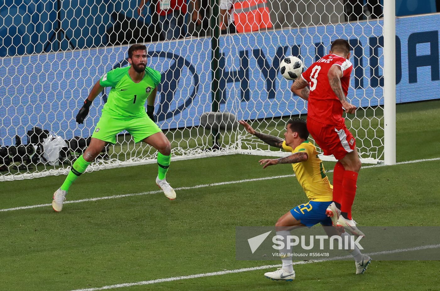 Russia World Cup Serbia - Brazil