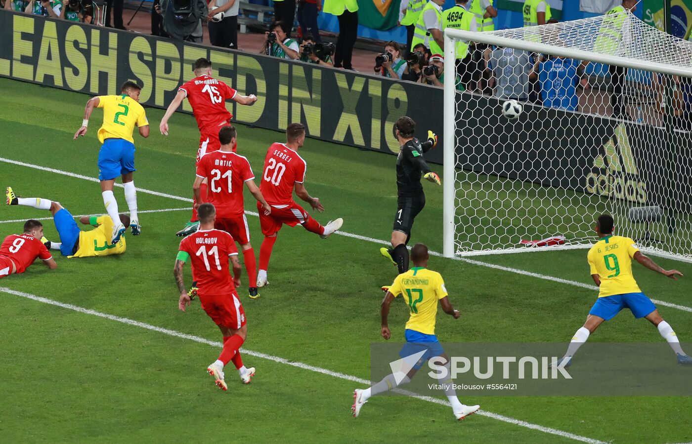 Russia World Cup Serbia - Brazil