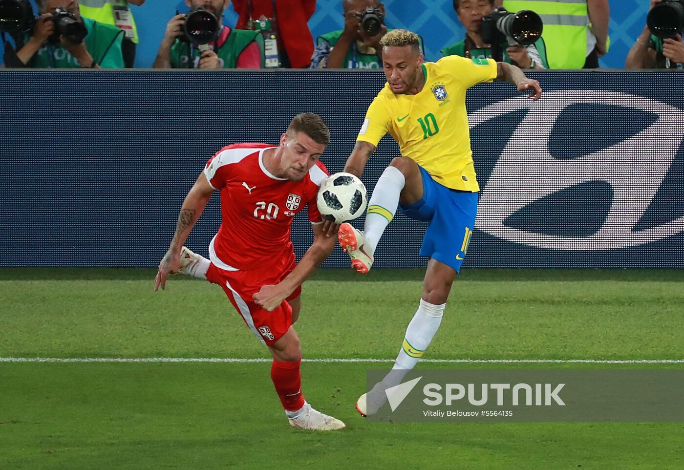 Russia World Cup Serbia - Brazil