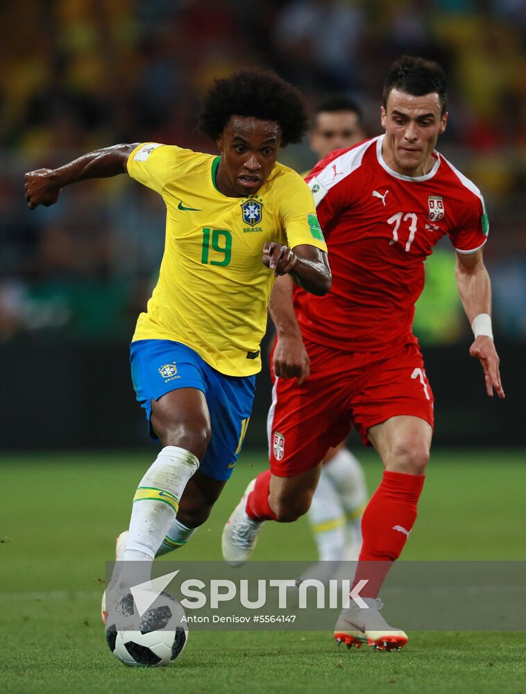Russia World Cup Serbia - Brazil