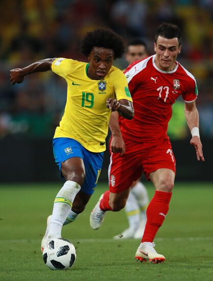 Russia World Cup Serbia - Brazil