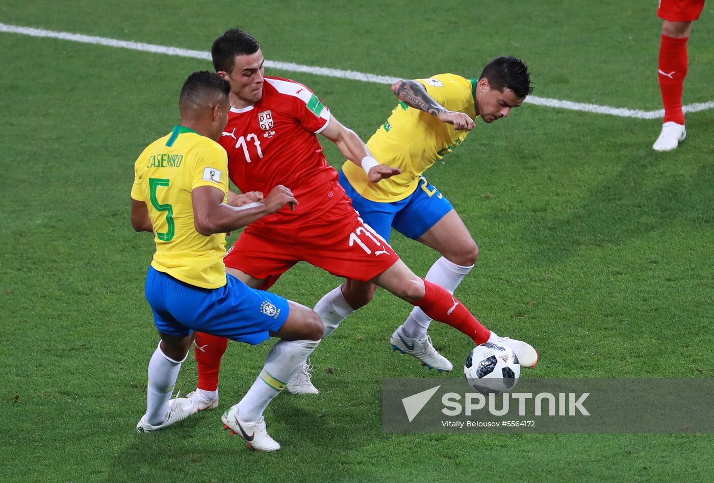 Russia World Cup Serbia - Brazil