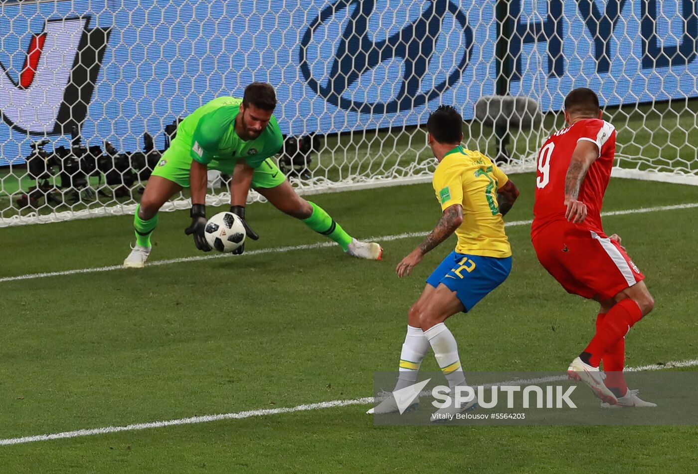 Russia World Cup Serbia - Brazil