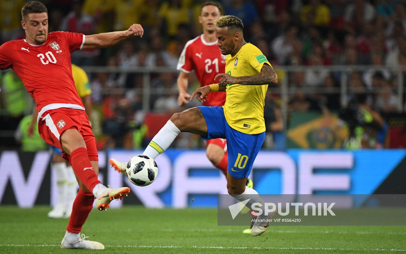 Russia World Cup Serbia - Brazil