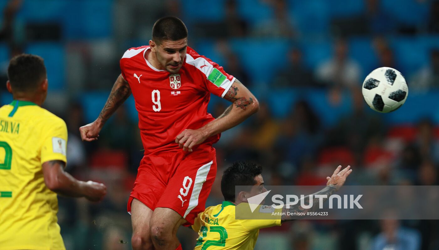 Russia World Cup Serbia - Brazil