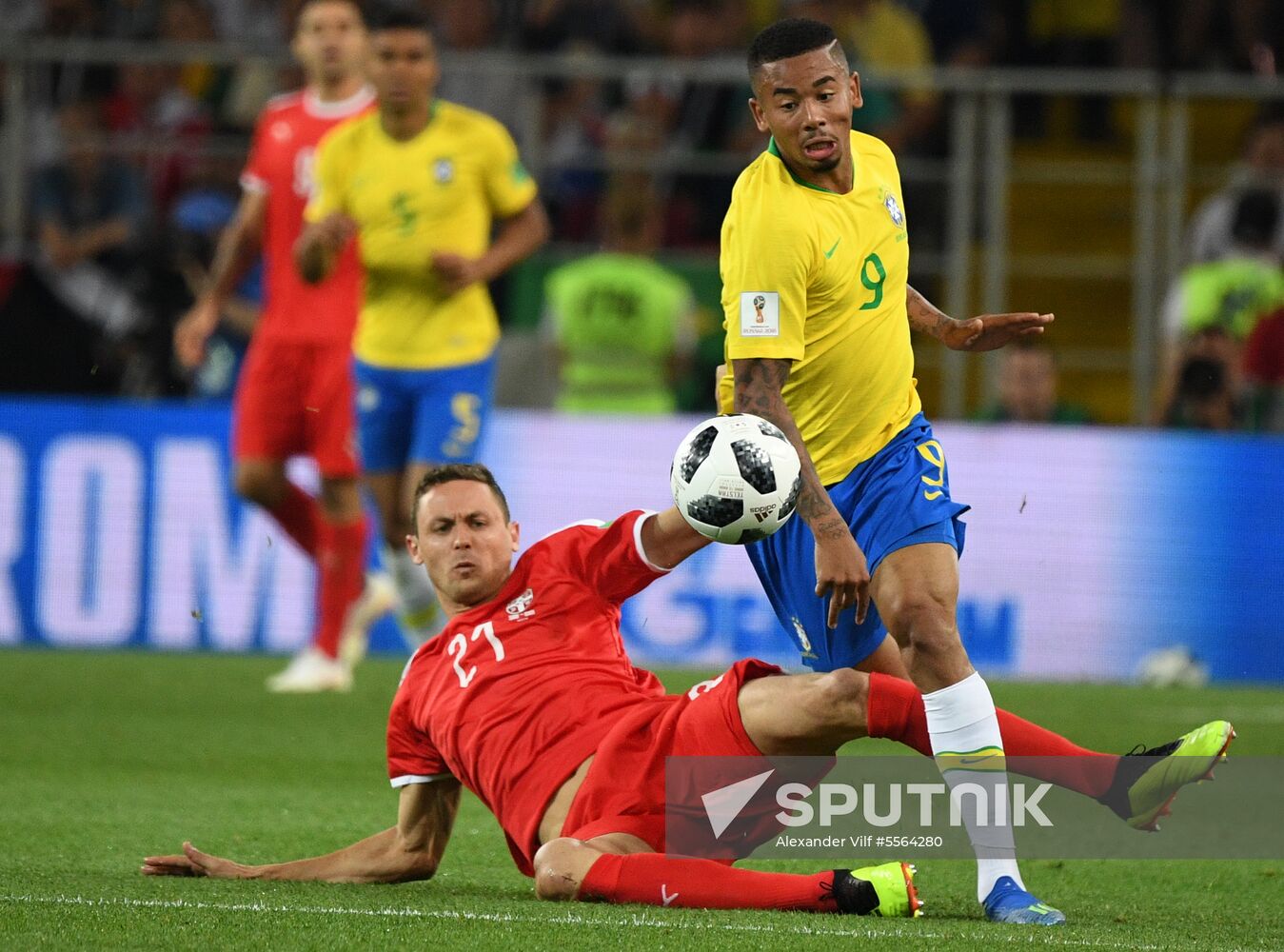 Russia World Cup Serbia - Brazil