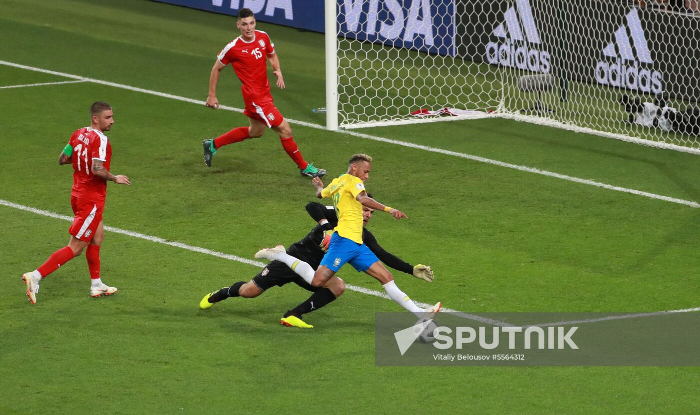 Russia World Cup Serbia - Brazil