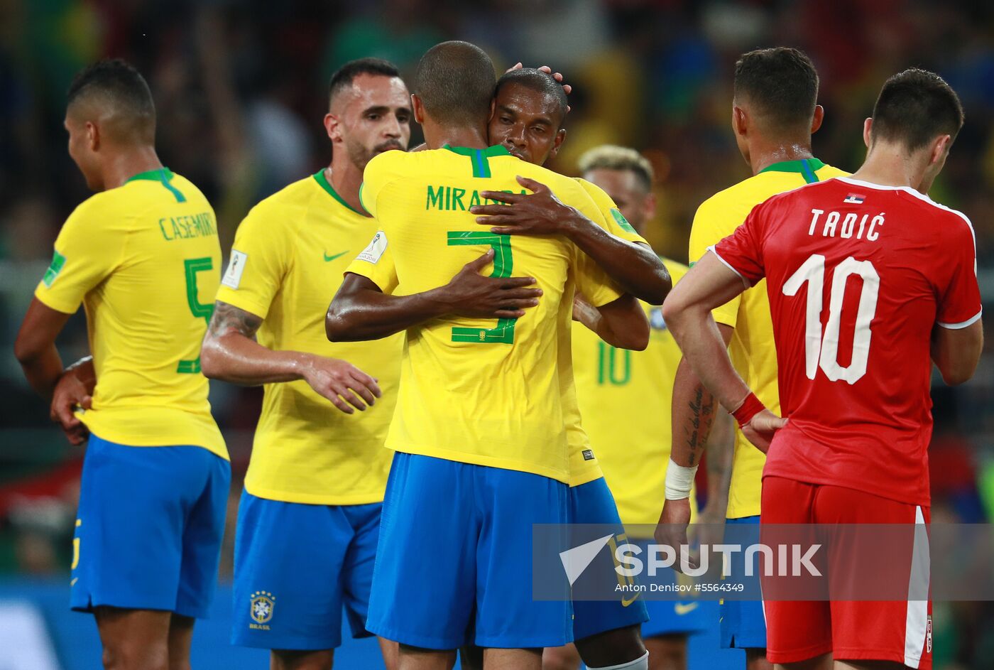 Russia World Cup Serbia - Brazil