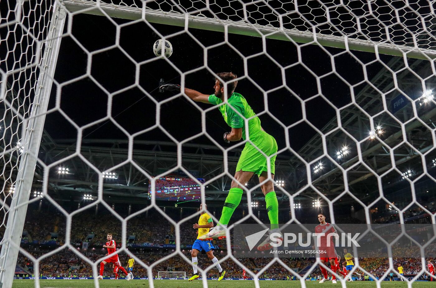 Russia World Cup Serbia - Brazil