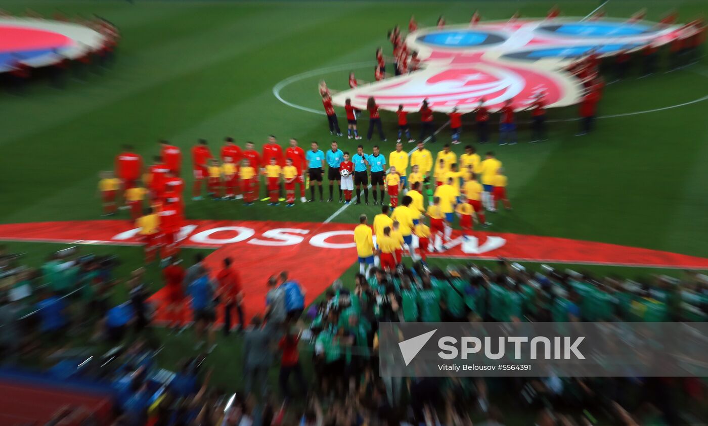 Russia World Cup Serbia - Brazil