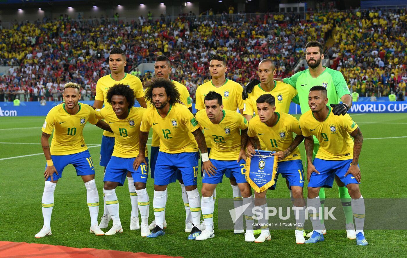 Russia World Cup Serbia - Brazil