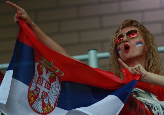 Russia World Cup Serbia - Brazil