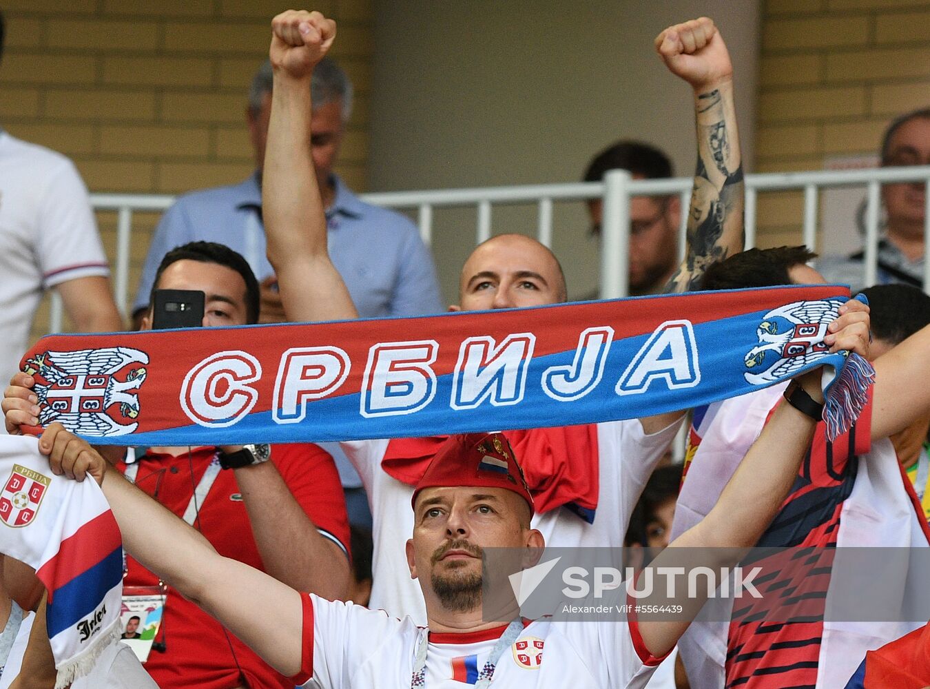 Russia World Cup Serbia - Brazil