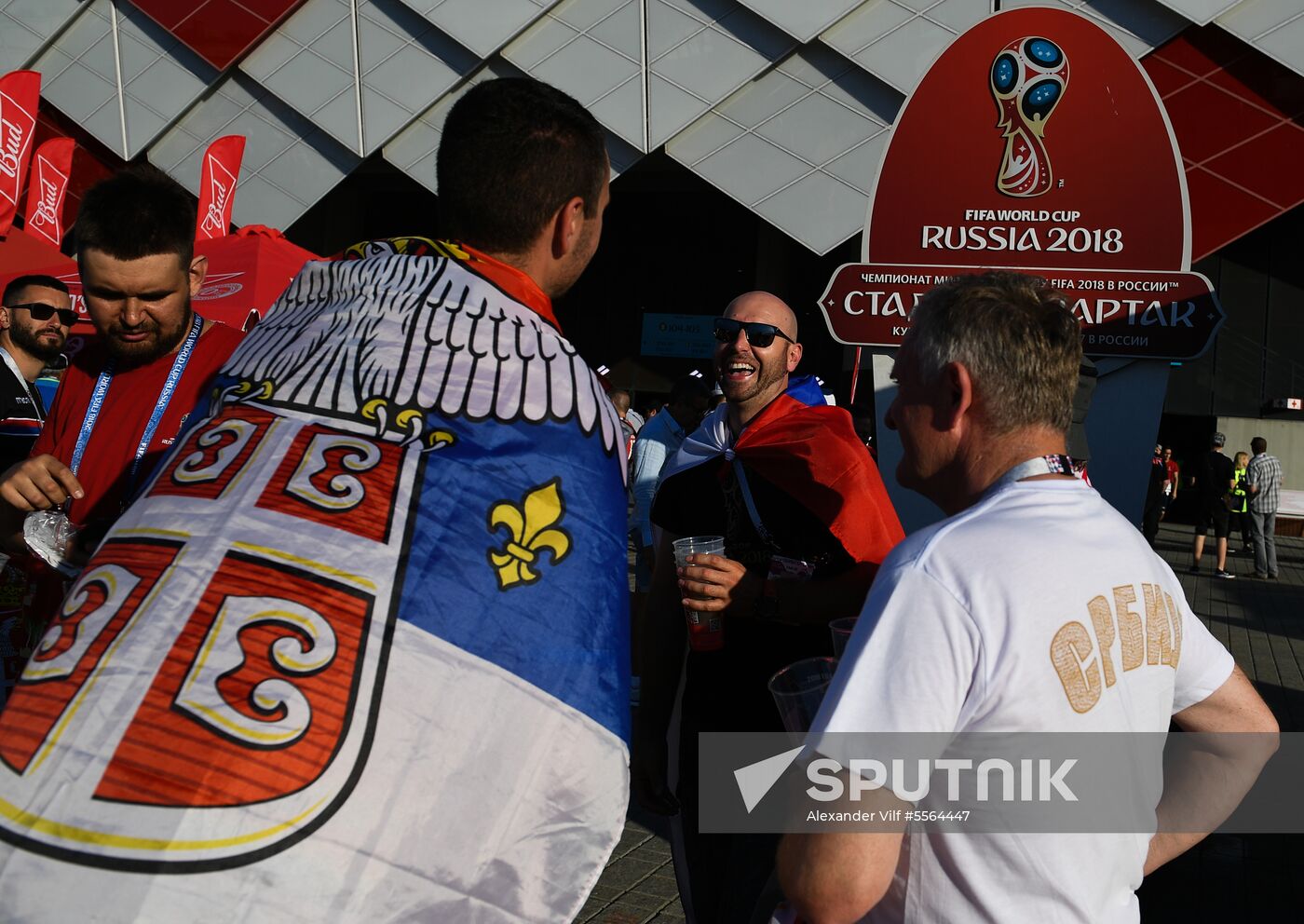 Russia World Cup Serbia - Brazil