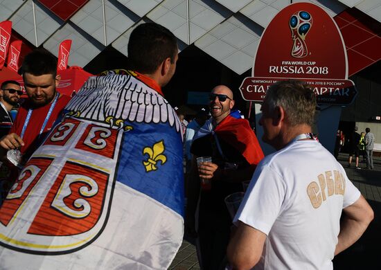 Russia World Cup Serbia - Brazil