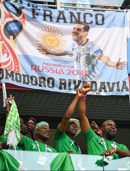 Russia World Cup Nigeria - Argentina