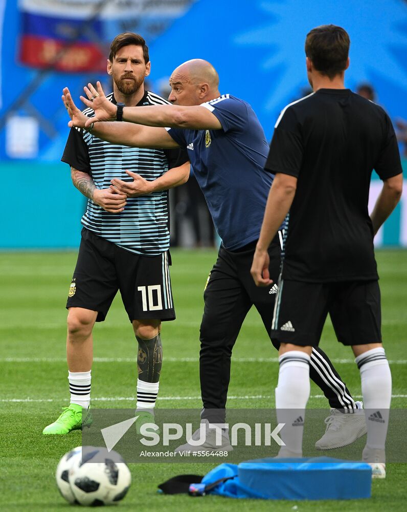 Russia World Cup Nigeria - Argentina