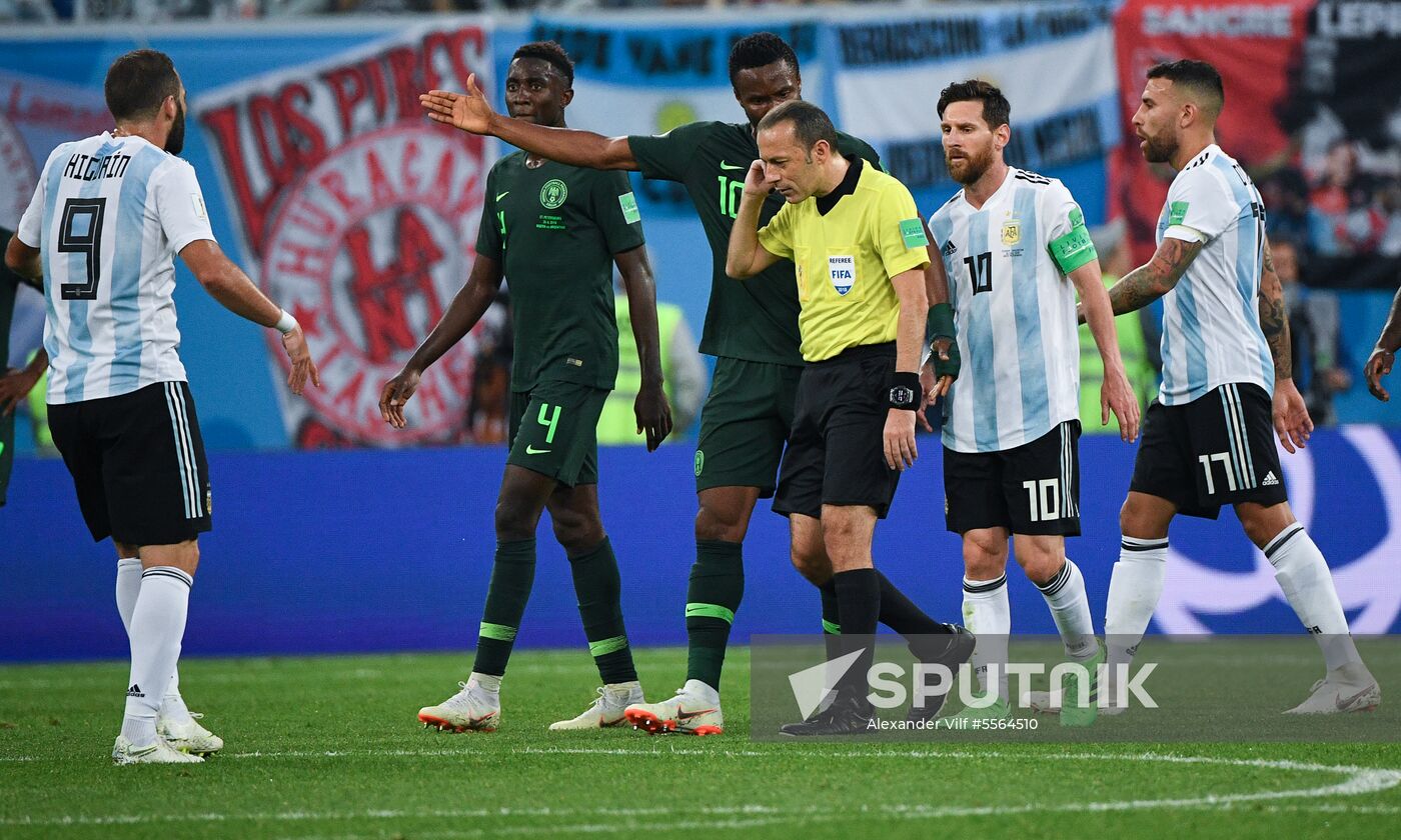 Russia World Cup Nigeria - Argentina