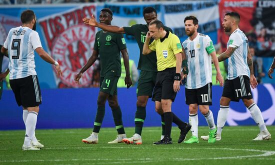Russia World Cup Nigeria - Argentina