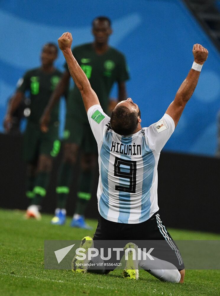 Russia World Cup Nigeria - Argentina