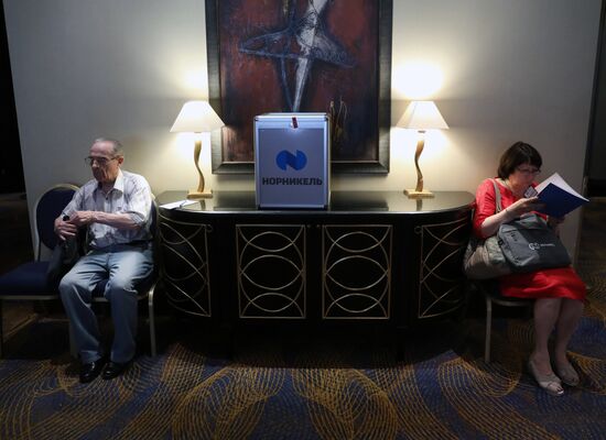 Annual meeting of Nornickel shareholders